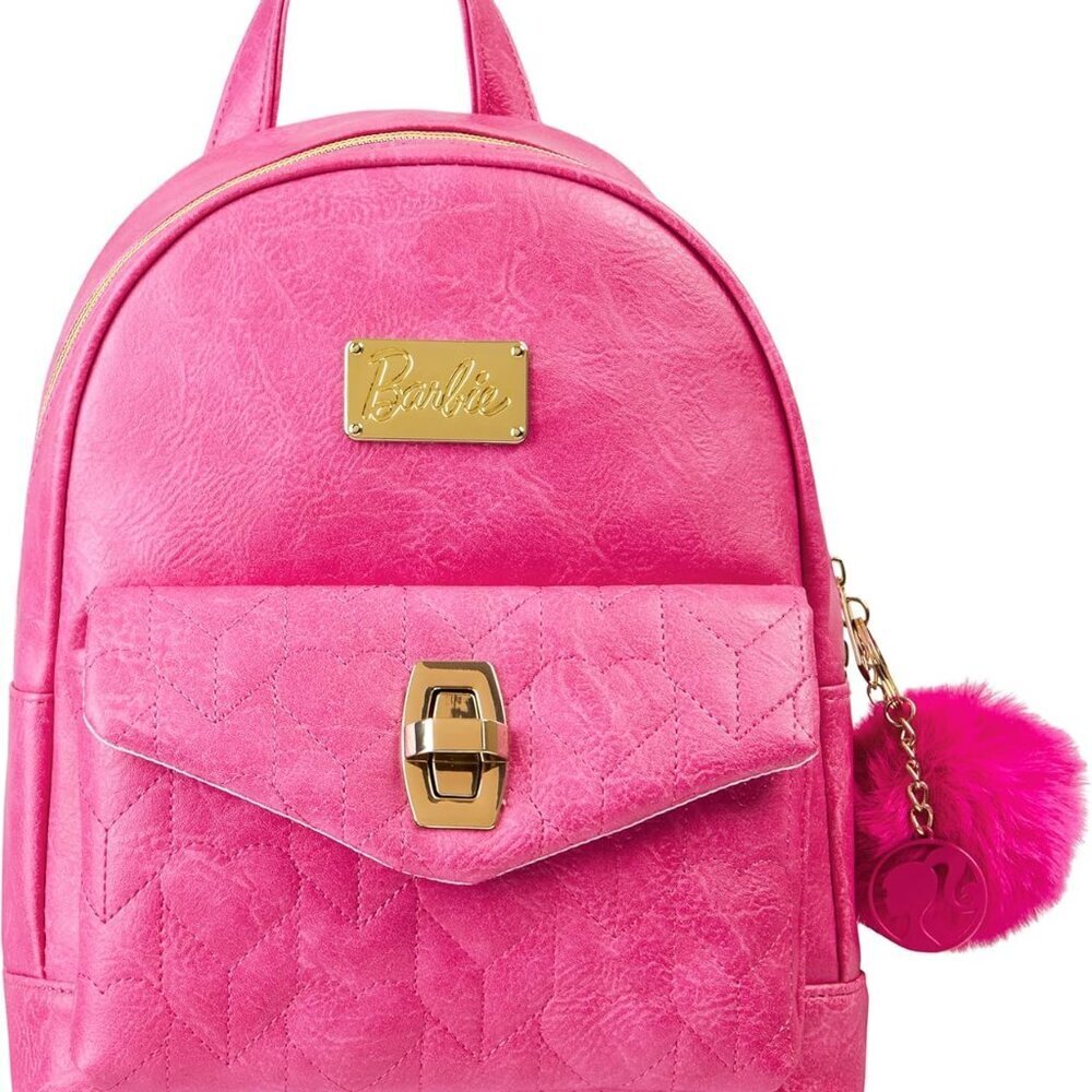 Mini Faux Leather Backpack for Women Girls Teens Compact Travel School